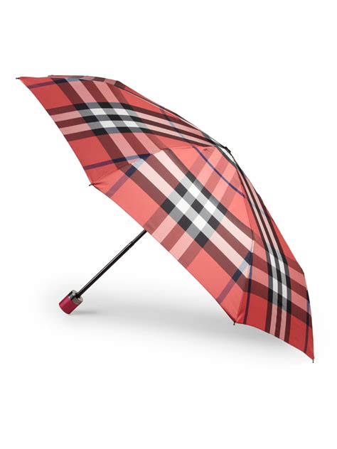 pink burberry umbrella|Burberry umbrella woman.